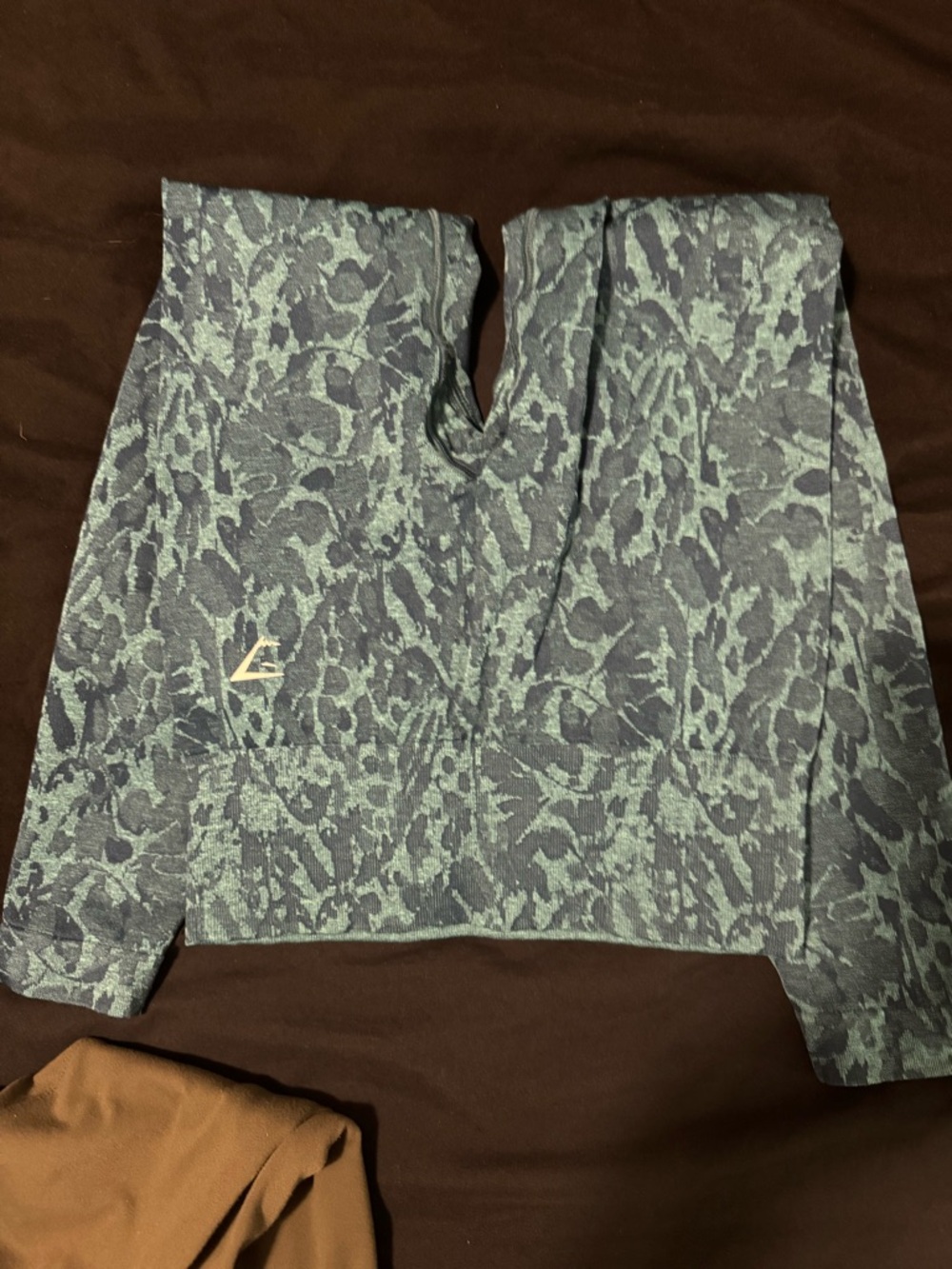 Gymshark Green Camo Leggings